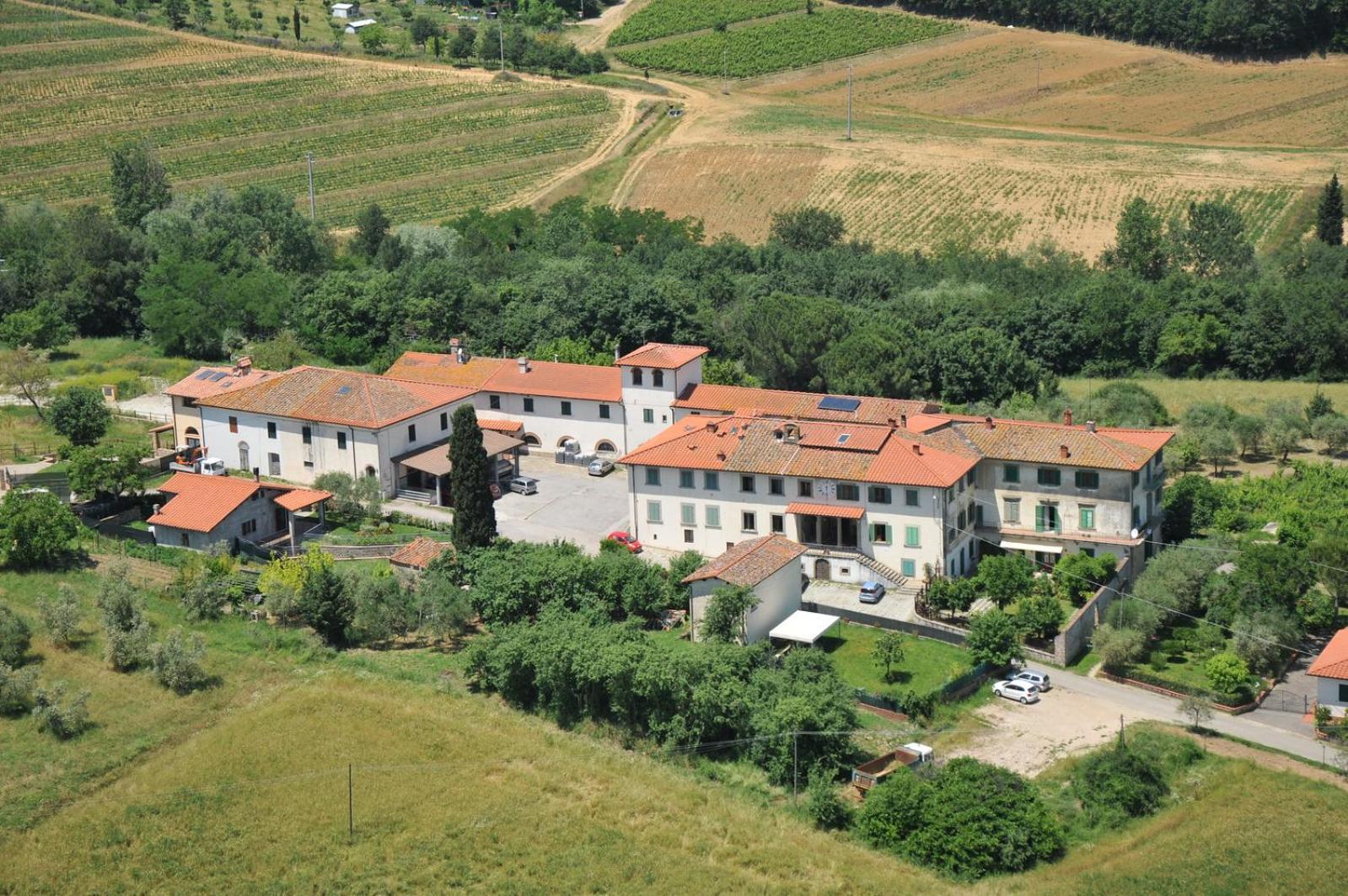 Agriturismo Fattoria Di Loppiano Regina Mundi Villa Vivajo Buitenkant foto